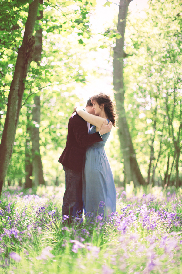 Vikki & Anthony - Ashridge Forest Bluebells Engagement | photo by Sanshine Photography | www.sanshinephotography.com | Hertfordshire and London Fine Art Wedding Photographer 