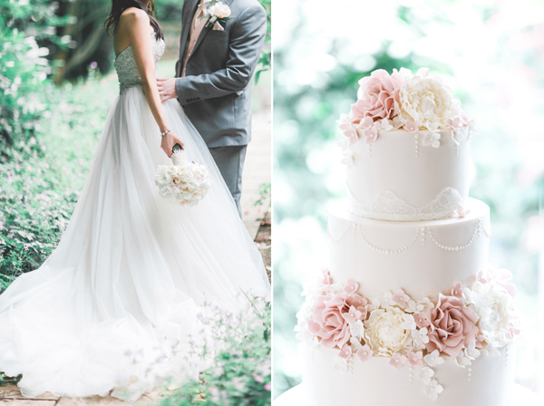 Blush Wedding at Hunton Park by Sanshine Photography