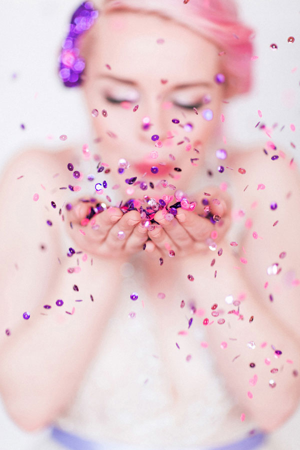 Confetti Wedding Inspiration by Sanshine Photography and Miss Munro